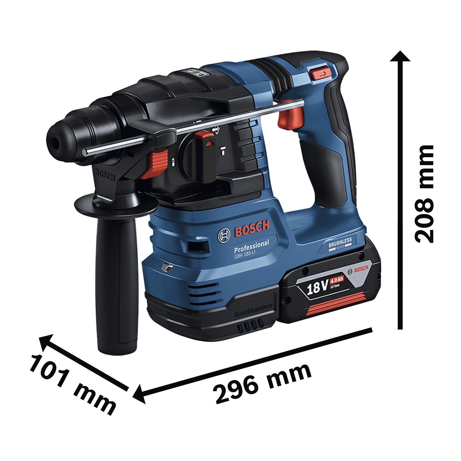 BOSCH 305 mm 18 V Solo-Radialarmsäge GCM 18V-305 GDC – 0601B43000