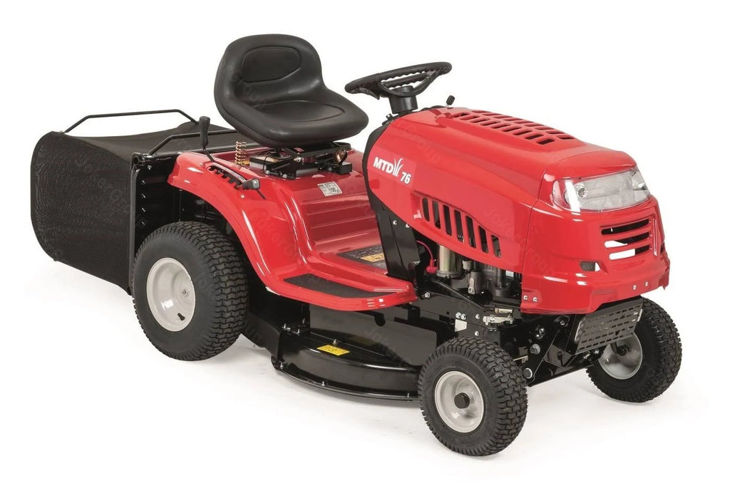 MTD 76 Selbstfahrender Rasentraktor mit integrierter Grasfangbox