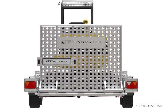 Bauanhänger zum Transport eines Minibaggers – UNITRAILER STARK 3 260