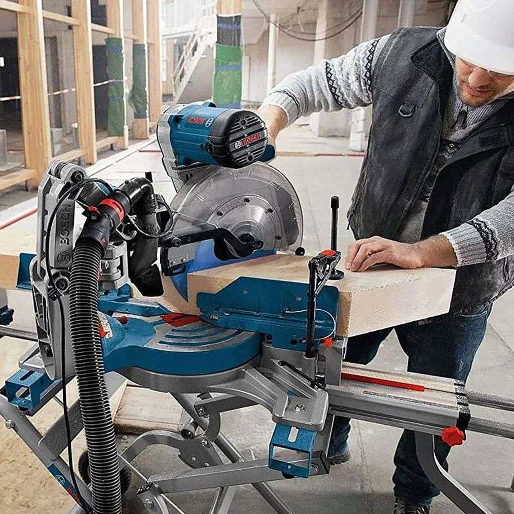 PACK BOSCH Radialsäge + Gehrungssäge 2000 W Ø 305 mm – GCM12GDL+GTA2600