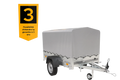 750 kg Kippanhänger mit Domdeckel Garden Trailer 201 KIPP