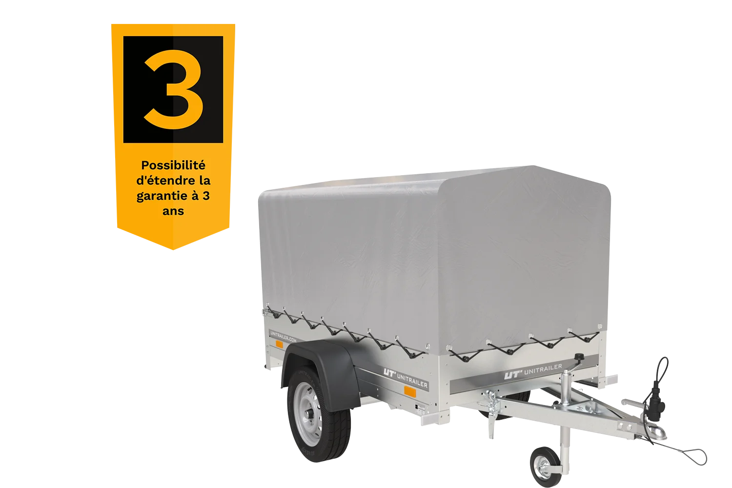 750 kg Kippanhänger mit Domdeckel Garden Trailer 201 KIPP