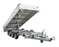 3-ACHS-HYDRAULIK-KIPPANHÄNGER 400×200 UNITRAILER TASKER 400/3C 3500 KG