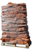 Brennholz Ultratrockene palette aus Eiche (700 kg)