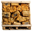 Brennholz 40 Säcke Erlenholz – 2 m3 – 25 cm