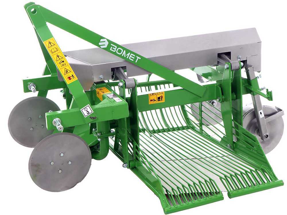 Bomet URSA Traktor-Kartoffelroder mit Seitenauswurf – Schwingsieb