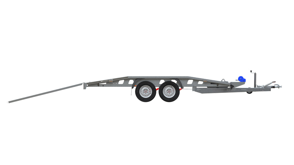 UNITRAILER TEMPO 4520 450 x 200 cm Sattelschlepper mit Doppelkupplung