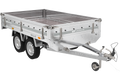 Zweiachsanhänger 254×151 mit Unitrailer Vollgummirädern 250/2 dmc 750 kg