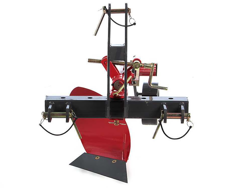 Geotech DP16 Einschar-Traktorpflug mit kurzem Streichblech