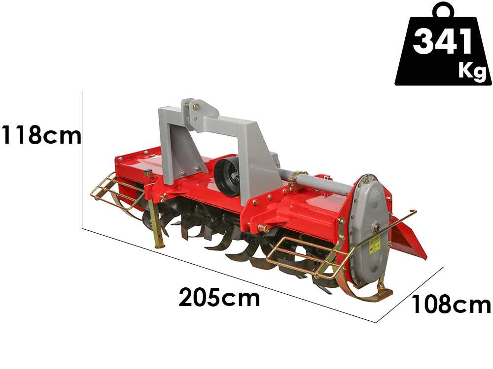 Kreiselegge für Traktoren der mittleren Serie GeoTech Pro HRT-180, feste Fräse