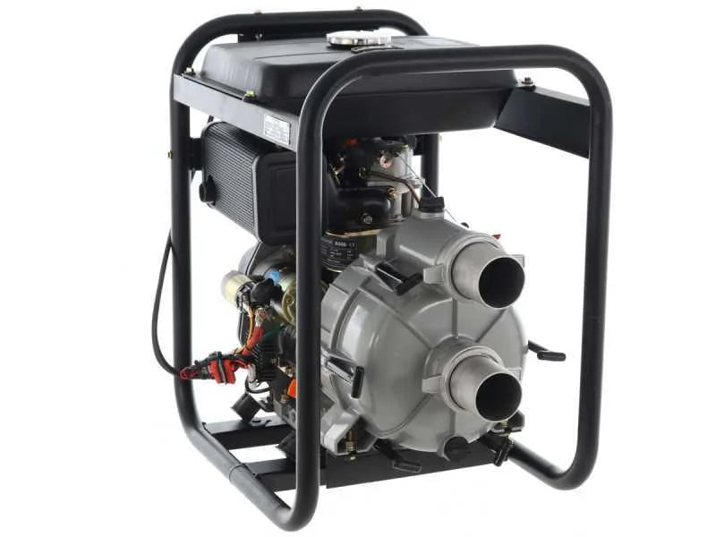 Dieselmotorpumpe Blackstone BD-T 8000ES für Schmutzwasser mit 80 mm Anschlüssen – Euro 5