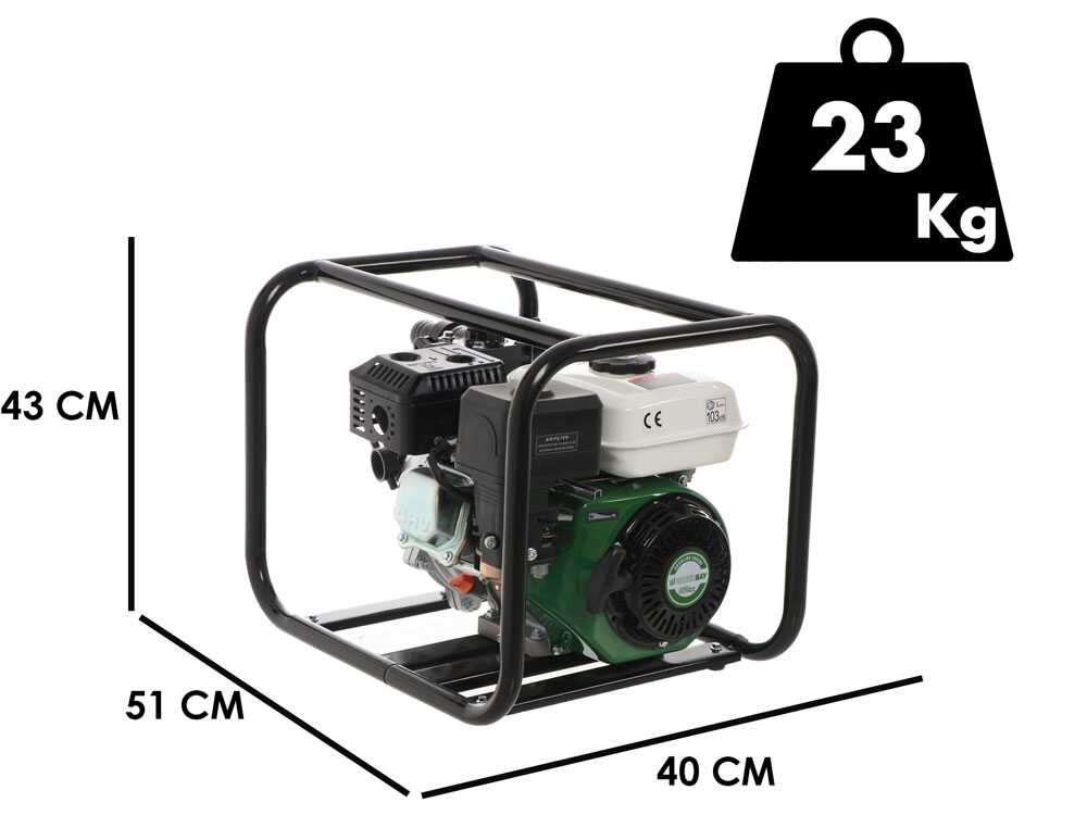 Greenbay GB-HPWP 40 Wärmemotorpumpe – Hohe Förderhöhe – mit 40/25/25 mm Anschlüssen