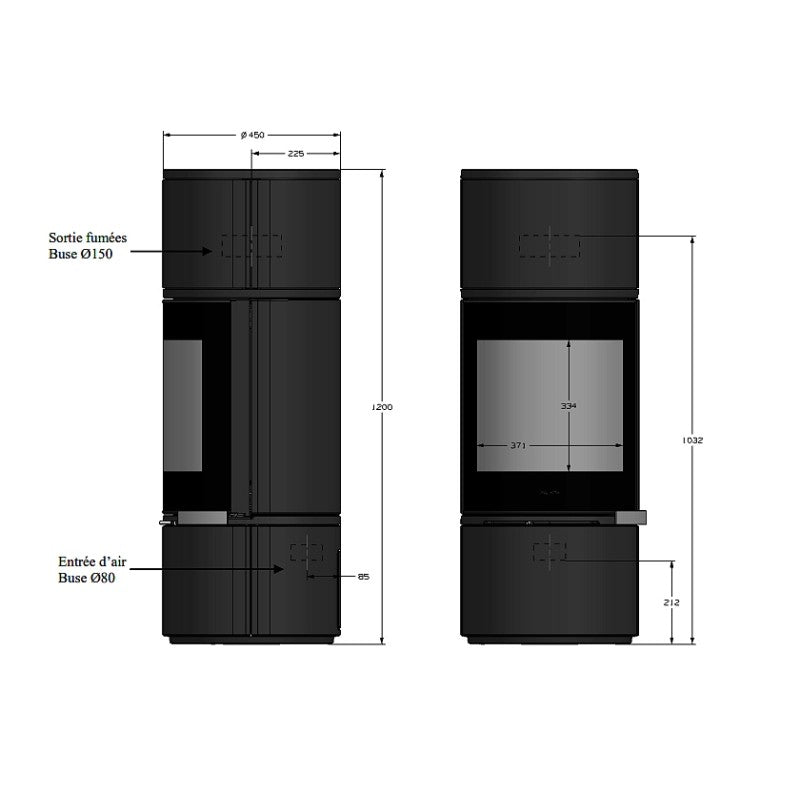 Holzofen ALCOR  – INVICTA