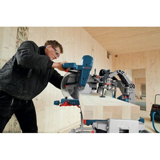 BOSCH Radialsäge + Gehrungssäge 2000 W – GCM12GDL + GTA2500W