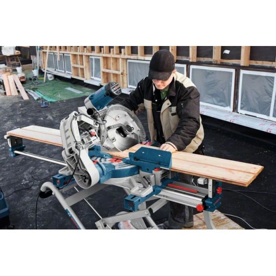 BOSCH Radialsäge + Gehrungssäge 2000 W – GCM12GDL + GTA2500W