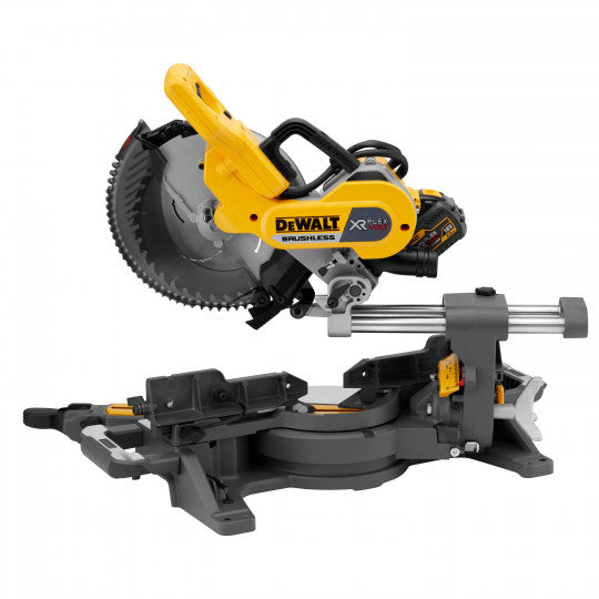 DEWALT 250 mm XR FLEXVOLT 54 V 3 Ah Radial-Gehrungssäge – DCS727T2
